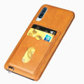 Miniatyrbillede 11 af 11: Samsung Galaxy A50 - Praktiskt Skal med Kortfack (LEMAN) Mörkbrun
