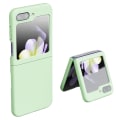 Miniatyrbillede 1 af 11: Samsung Galaxy Z Flip 5 - Stötdämpande matt fast PC-skal Light green
