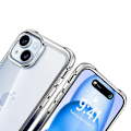 Miniatyrbild 3 av 11: IPhone 15 plus - Smart Skyddsskal i silikon Transparent