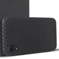 Miniatyrbillede 10 af 10: iPhone XR - Karbon-Design Skal Svart