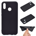 Pikkukuva 1 / 5: Matta silikonfodral till Huawei P20 Lite Svart