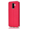 Miniatyrbilde 10 av 11: Smartfodral med Fönster & Svarsfunktion - Samsung Galaxy A6 Plus Rosa