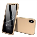 Miniatyrbilde 1 av 11: iPhone X/XS - Skyddande Dubbelskal från Floveme Guld Guld