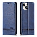 Pikkukuva 3 / 11: iPhone 15 plus - Plånboksfodral 3-kortfack i Läder Dark brown