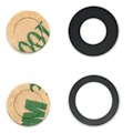 Miniatyrbild 1 av 7: Bakre Kamerafälglins Reservdel iPhone 12 Transparent