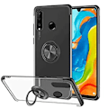 Miniatyrbild 9 av 11: Huawei P Smart Z - Skyddsskal med Ringhållare (Floveme) Svart Svart