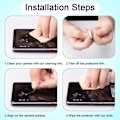 Miniatyrbild 3 av 11: Samsung Galaxy Z Fold 6 - 2.5D HD linsskydd som kombinerar skydd & klarhet!