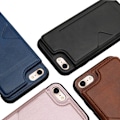 Pikkukuva 10 / 11: Elegant Skal med Kortfack - iPhone 8 Svart Svart
