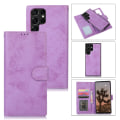 Miniatyrbillede 1 af 11: Samsung Galaxy S23 Ultra - Praktiskt Stilrent Plånboksfodral Purple