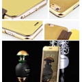 Miniatyrbillede 10 af 11: iPhone 6/6S - LEMAN Stilrent Clear View-fodral (ORIGINAL) Guld