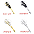 Miniatyrbillede 6 af 9: Praktiskt Bluetooth Handsfree Hörlur Guld/Vit