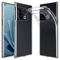 One Plus 10 Pro - Tunt Floveme Silikonskal Genomskinlig