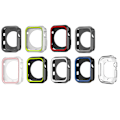 Pikkukuva 2 / 11: iWatch 4/5 - Stilrent Skyddande TPU Skal Svart/Vit 40mm