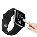 Pikkukuva 6 / 10: Mjukt Skärmskydd Apple Watch Series 2/3 38/42mm Transparent/Genomskinlig