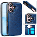 Miniatyrbilde 2 av 11: iPhone 16 Plus - Lyxigt Plånboksskal för Maximal Stil och Funktion Brun