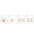 Miniatyrbild 7 av 11: 1-Par Push-Up BH/Bikini Inlägg Beige