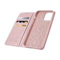 Miniatyrbilde 11 av 11: iPhone 16 Pro Max -  Stilrent Plånboksfodral i PU-Läder 3-Kortfack Grön