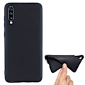 Miniatyrbillede 7 af 11: Samsung Galaxy A70 - Stilsäkert Mattbehandlat Silikonskal NKOBEE LightPink Ljusrosa