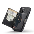 Miniatyrbilde 7 av 11: iPhone 14 Plus - Skal med Korthållare Brun