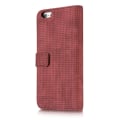 Miniatyrbillede 8 af 11: Pl�nboksfodral i Retrodesign fr�n LEMAN till iPhone 6/6S Plus Brun