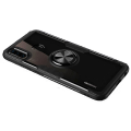 Miniatyrbilde 5 av 11: Huawei P30 Lite - Stilsäkert Skal med Ringhållare Röd/Silver