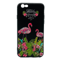 Miniatyrbild 7 av 8: Black Flamingo - Retroskal av silikon för iPhone 6/6S Plus Flamingo