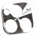 Miniatyrbild 10 av 11: iPhone 11 Pro Ultratunn HD Kameralinsskydd Ram Silver