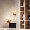 Miniatyrbillede 6 af 7: Indendørs Væglampe Kreativt Krystalglas Dekorativ Væglampe Moderne Messing Væglampe Transparent Farve - Tre Tone Belysning