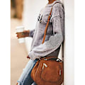 Miniatyrbilde 3 av 5: Julegensere i fleece for kvinner, langermet, myke gensere style 3 M