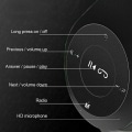 Pikkukuva 4 / 5: Langattomat Bluetooth-kuulokkeet, kokoontaitettavat stereo superbassokuulokkeet Red