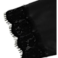 Pikkukuva 3 / 3: Naisten 4-osainen satiinipyjamasetti kylpytakilla Black 2XL