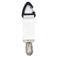 Miniatyrbild 1 av 2: Resväska Hat Clips Uppgraderad På Väska Stickad Hat Hållare Clip För Väska Ryggsäck Resväska White