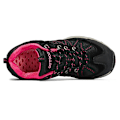Miniatyrbild 3 av 5: Dam vandringsskor låga sneakers för utomhus spårning vandring promenader 3D6136 BlackRed EU 40