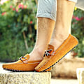 Miniatyrbillede 4 af 5: Herre Casual Sko Frosted Peas Sko Fr5887 Brown EU 44