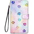 Miniatyrbillede 1 af 3: (d)case Til Samsung Galaxy A13 4g, Stødsikkert Wallet Case Beskyttelsescover Med Mønster, [Standfunktion] [Kortholder] Pu Læder Flip Case Til Samsu