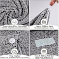Miniatyrbillede 2 af 5: Sztxj (grå, pink, blå) 3-pak superabsorberende mikrofiber tørrehåndklæder med knapper til tørt hår