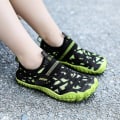 Miniatyrbilde 5 av 5: Barne-sneakers, hurtigtørkende, slip-on vannsko for strand eller vannsport, yogasko -13 Green EU 34