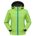 Miniatyrbillede 1 af 5: Mænds Hættetrøje Softshell Jakke, Vandafvisende Let Vindjakke Women green M