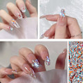 Miniatyrbild 4 av 5: 3D nagelkonst Aurora Rhinestone Multi-form blandade nagelkristallhantverk glänsande nagelkonstdekoration Diy nagelkonstdesign Set3