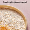 Miniatyrbilde 4 av 5: Silikonplate for baby og småbarn - Tåler oppvaskmaskin - Utstyr for babystyrt mattilvenning claret