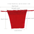 Miniatyrbild 5 av 7: 8 st spetsklädda clip-on camisole-insatser för bh, modesty panel, väst