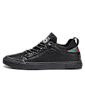 Miniatyrbillede 2 af 5: Herre Casual Sko Flade Sneakers Fr2159 Black EU 40