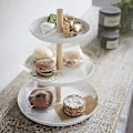 Miniatyrbillede 5 af 5: 3-lags kage serveringsbakke frugtfad bryllupskage H|stora bakker