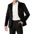 Miniatyrbilde 1 av 5: Herre Smal Passform Lett Jakke, To Knapper Business Dressjakke Black S