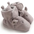 Miniatyrbillede 3 af 5: Baby Unisex-baby Hyggelige Fleece Sutsko Elephant grey 12cm