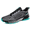 Miniatyrbillede 1 af 5: Herre Air Sports Løbesko Åndbare Skridsikre Sneakers Fr2932 BlackBlue EU 40