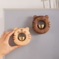 Pikkukuva 2 / 5: Massiivipuinen ovikello, japanilaistyylinen tuulikello, rajat ylittävä oven sisäänkäynnin ovikello, riipus, pähkinäpuinen magneettinen imukuppi tuulikello A001