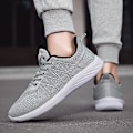 Miniatyrbillede 5 af 5: Løbesko til mænd Letvægt Åndbare Vandresko Atletiske Mode Sneakers 3Dsf022 Gray EU 41