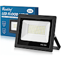 Miniatyrbilde 1 av 5: 20W LED Flomlys med Bevegelsessensor, 24 LED-er med Sensor IP65 Vanntett, 6500K
