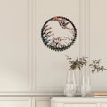 Miniatyrbild 3 av 5: 3D djurformad metallväggkonst, metalldjurformad väggkonst väggdekor